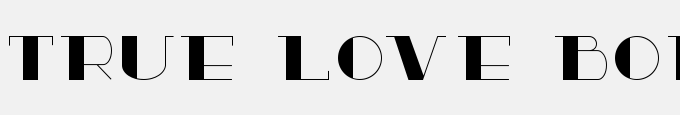 True Love Bold