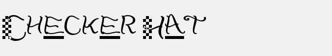 Checker Hat