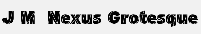 J.M. Nexus Grotesque