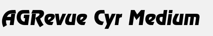 AGRevue Cyr Medium