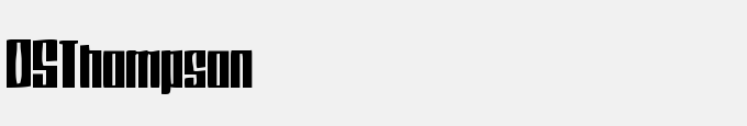 DS Thompson