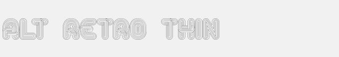 Alt Retro Thin