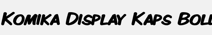 Komika Display Kaps Bold