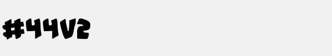 #44 Font