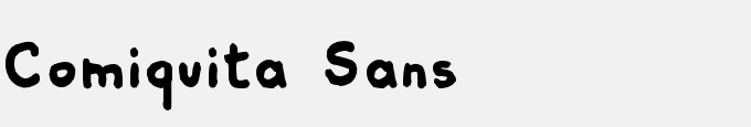 Comiquita Sans
