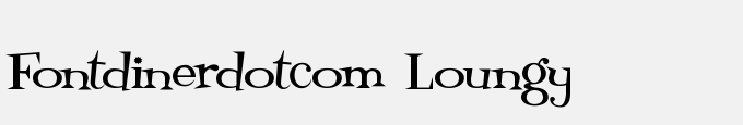 Fontdinerdotcom Loungy