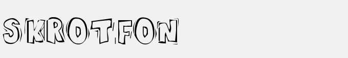 Skrotfont