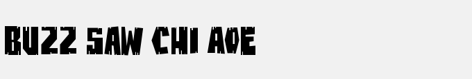 Buzz Saw Chipped AOE