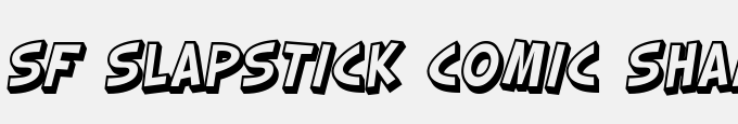 SF Slapstick Comic Shaded Oblique
