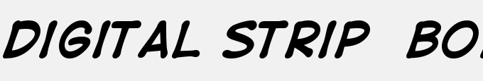 Digital Strip Bold