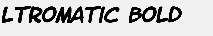 Letter OMatic! Bold