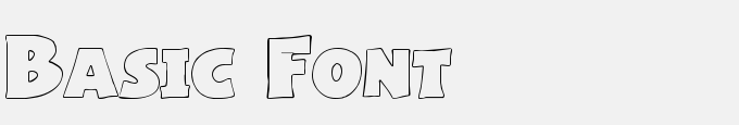 Basic Font