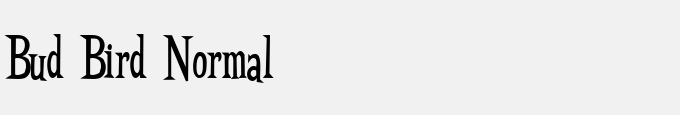 Bud Bird Normal