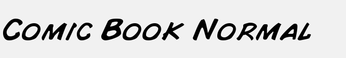 Comic Book Normal