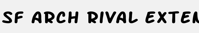 SF Arch Rival Extended Bold