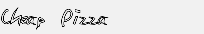 Cheap Pizza