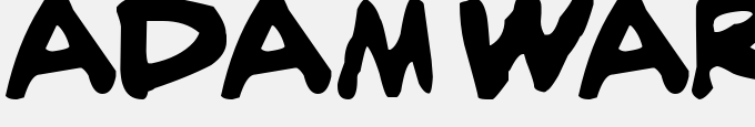 Adam Warren 0.2 Bold Italic