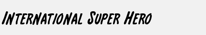 International Super Hero