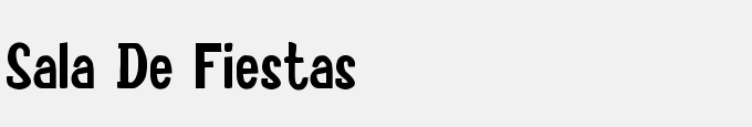 Sala De Fiestas