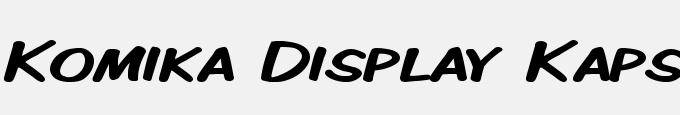 Komika Display Kaps Wide