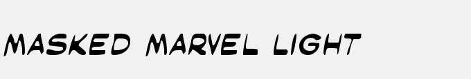 Masked Marvel Light