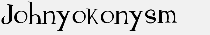 Johnyokonysm