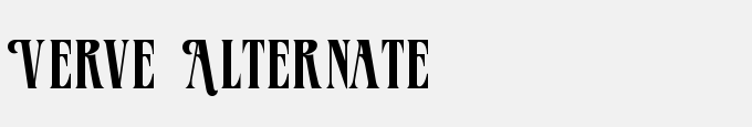 Verve Alternate