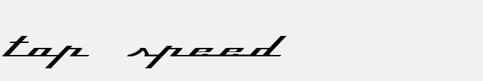 Top Speed