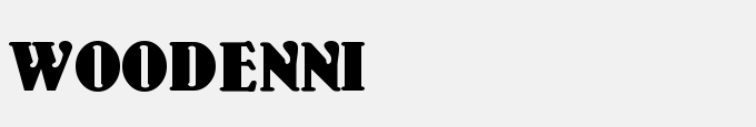 Wooden Nickel Black
