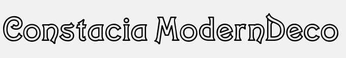 Constacia Modern-Deco