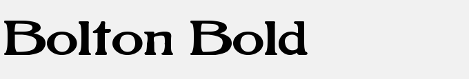 Bolton Bold