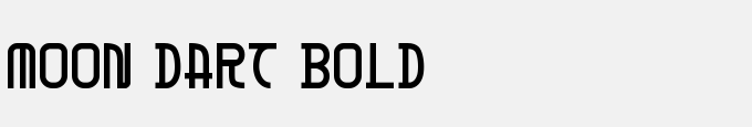 Moon Dart Bold