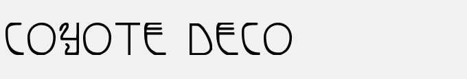 Coyote Deco