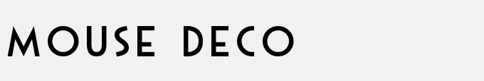 Mouse Deco