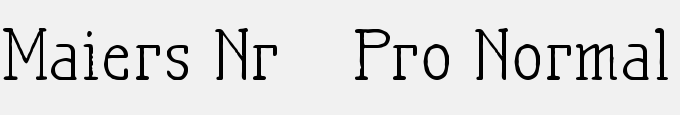 Maiers Nr.21 Pro