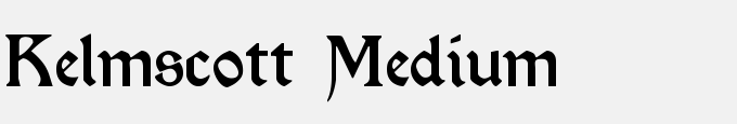 Kelmscott Medium