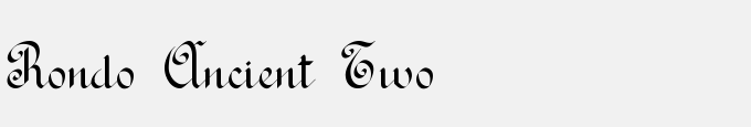 Rondo Ancient Two