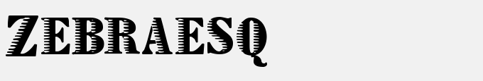 Zebraesq
