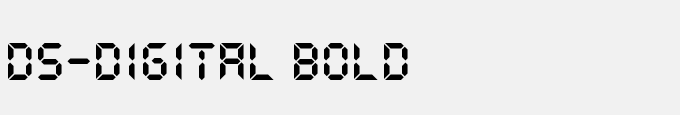 DS-Digital Bold
