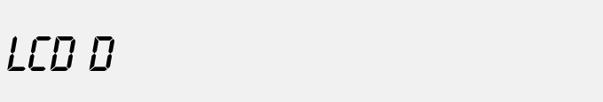 Lcd D