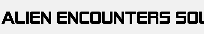Alien Encounters Solid
