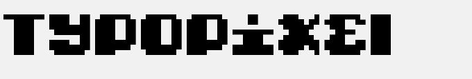 Typo Pixel Regular