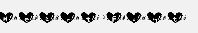 Heart Font
