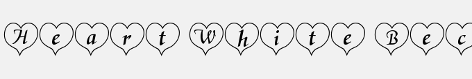 Heart White Becker