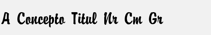A_Concepto Titul Nr Cm Gr