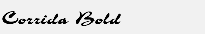 Corrida Bold