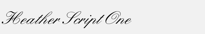 Heather Script One