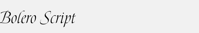 Bolero Script