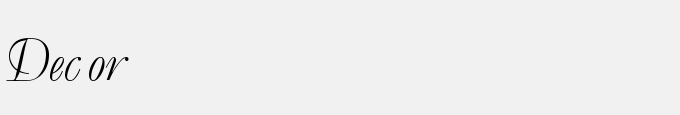 Decor