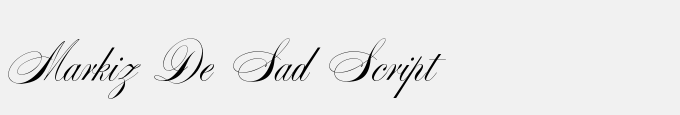 Markiz De Sad Script